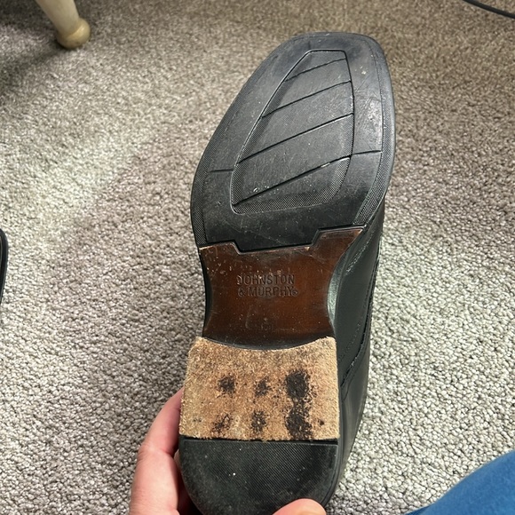 Johnston & Murphy black dress shoes - Picture 4 of 4